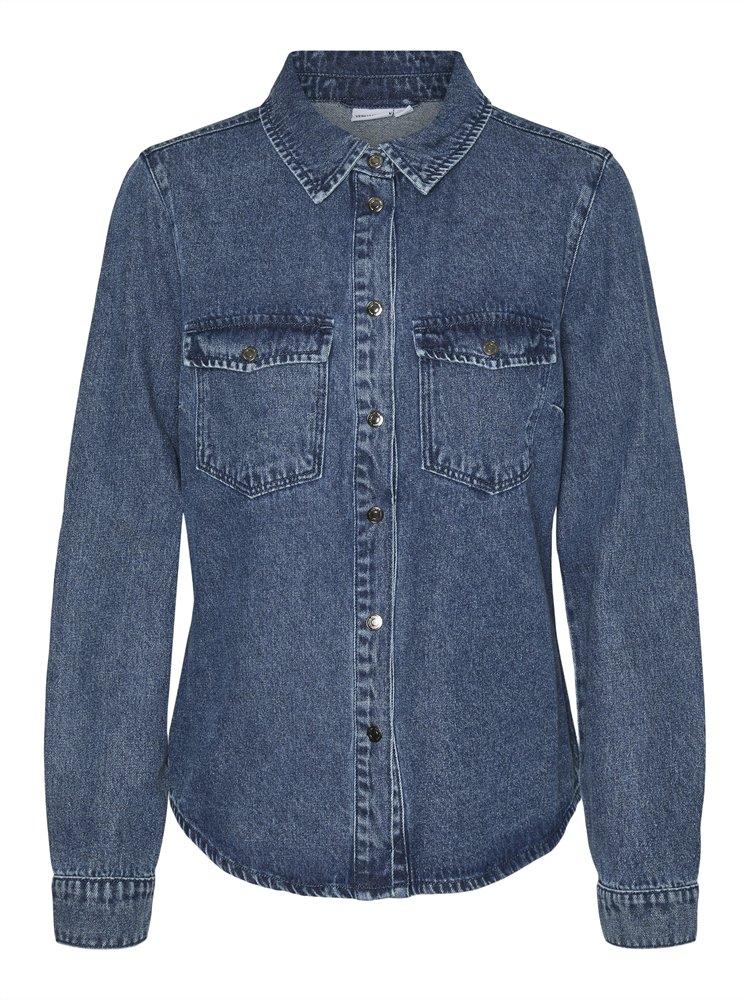 VMJENNIE LS DENIM SHIRT MIX GA NOOS - 10313726