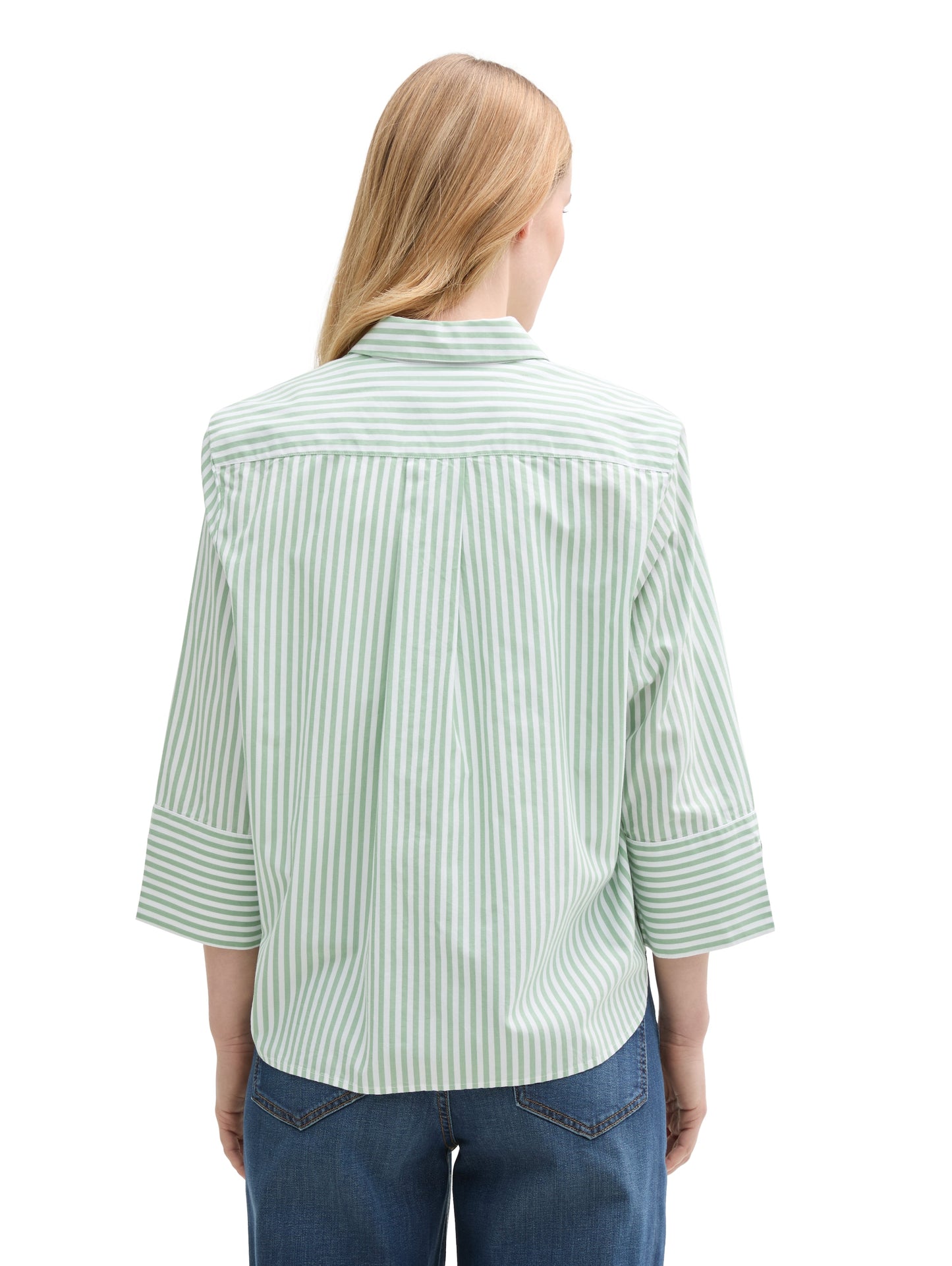 blouse modern shape striped - 1045256