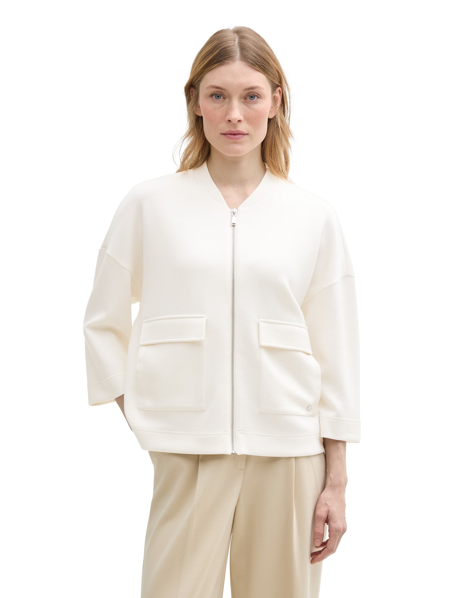 Sweatjacket with cargo pockets - 1045524