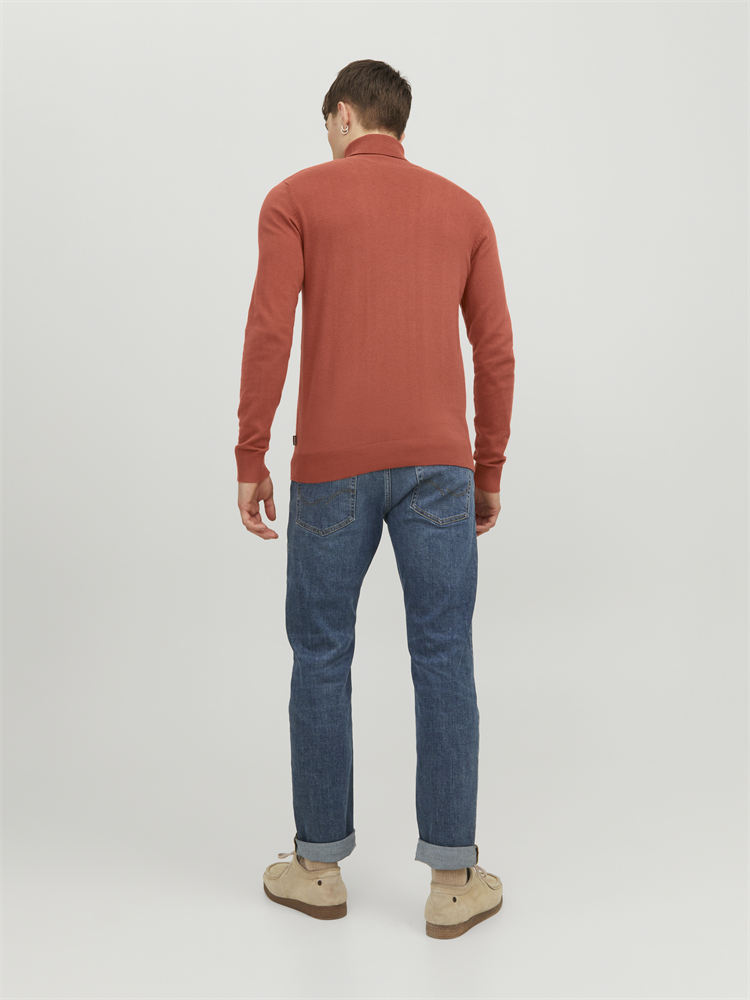 JJEEMIL KNIT ROLL NECK NOOS - 12157417