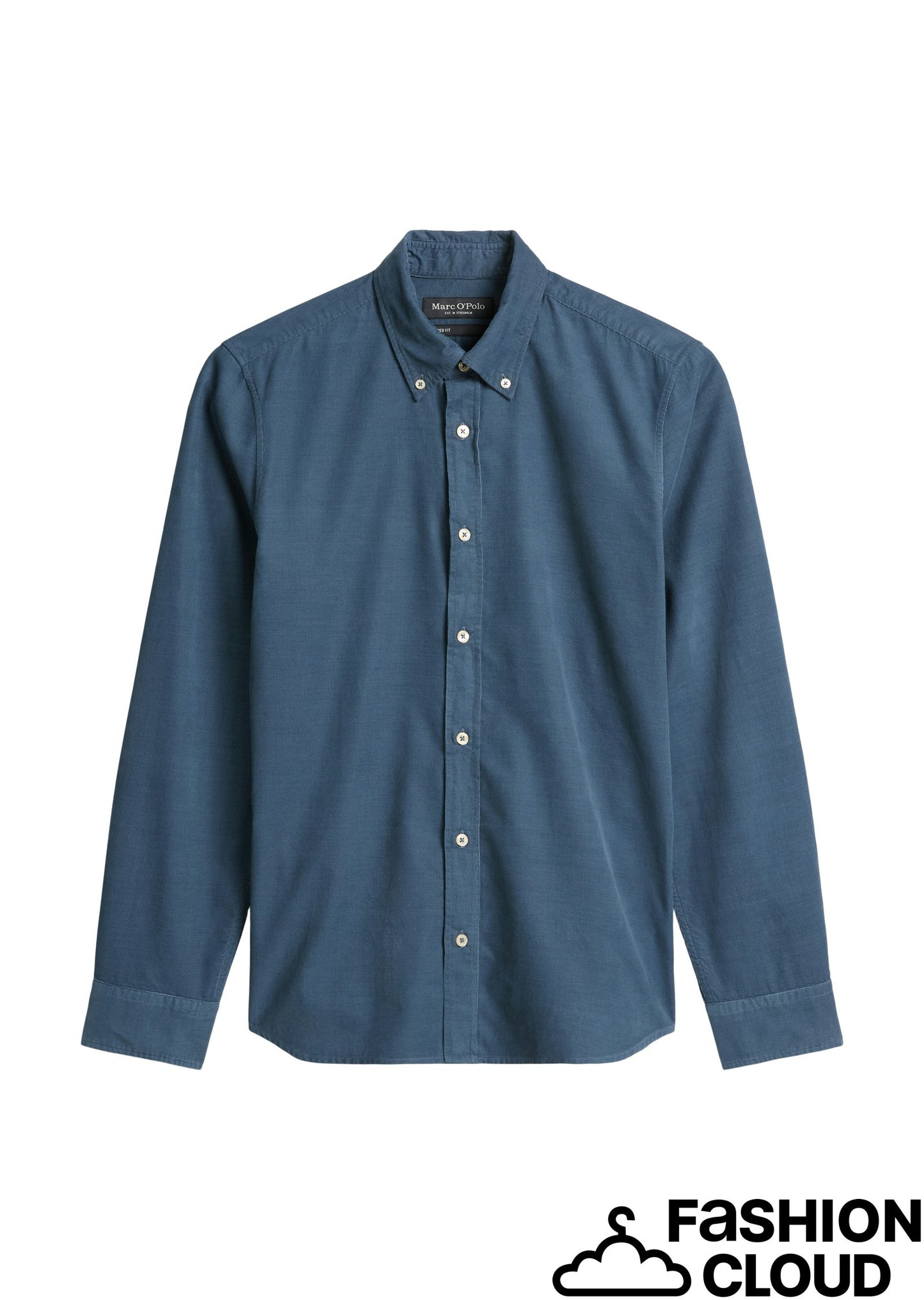 Button down collar, long sleeve, ro - M20724642034