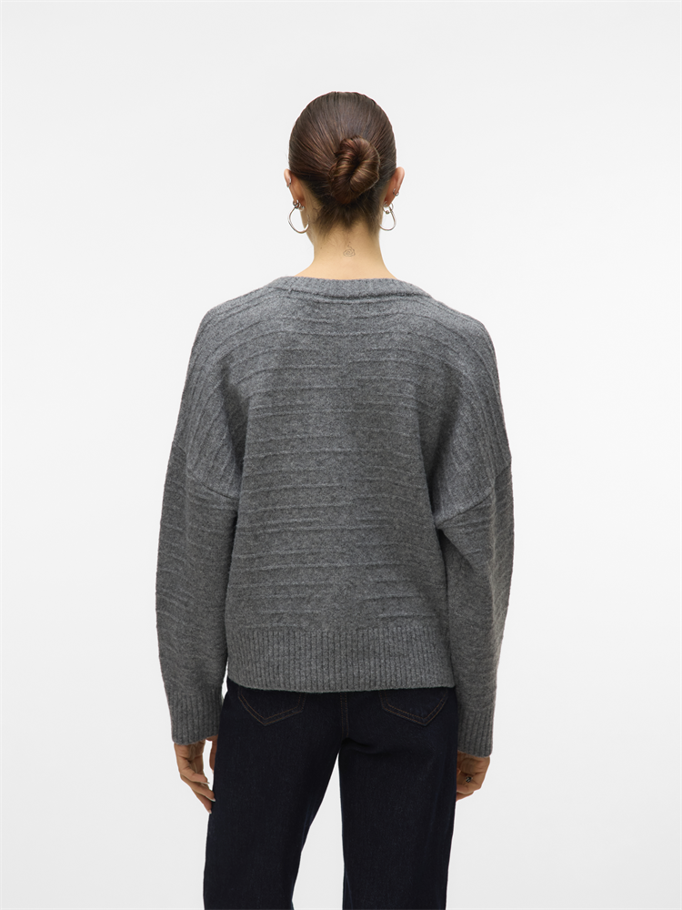 VMBOOM STRUCTURE LS V-NECK PULLOVER - 10331426