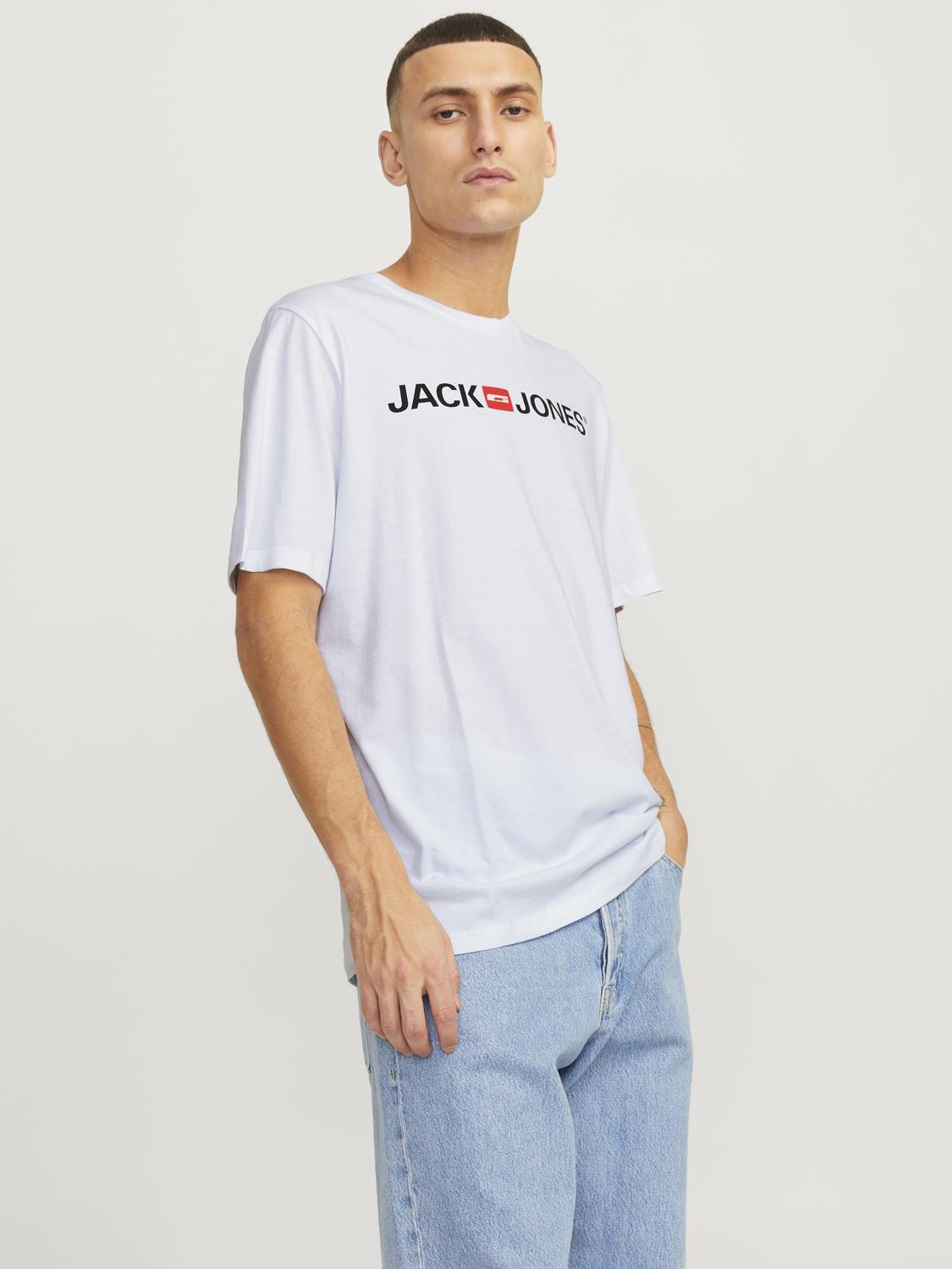 JJECORP OLD LOGO TEE SS O-NECK NOO - 12137126