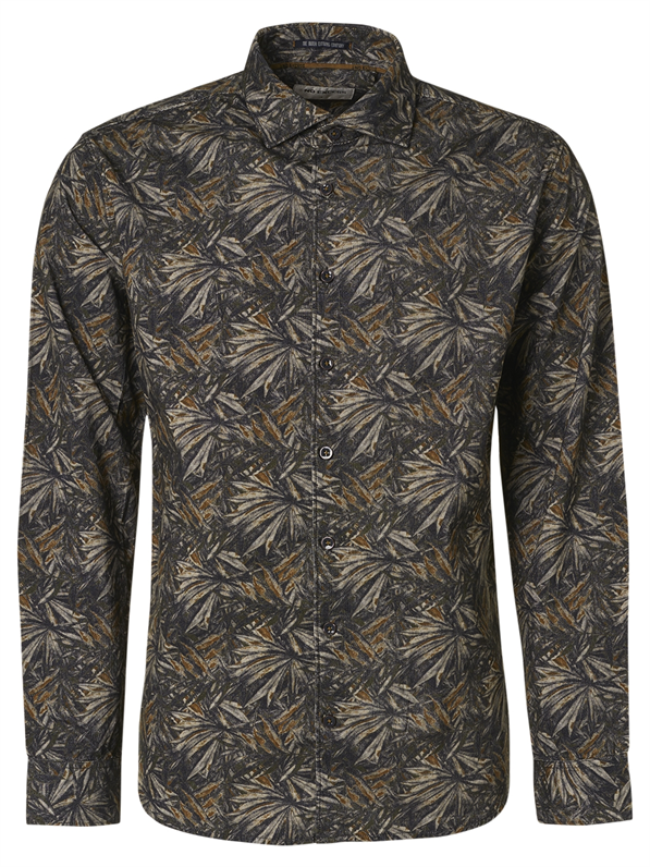 Shirt Allover Printed Coduroy Respo - 12430908