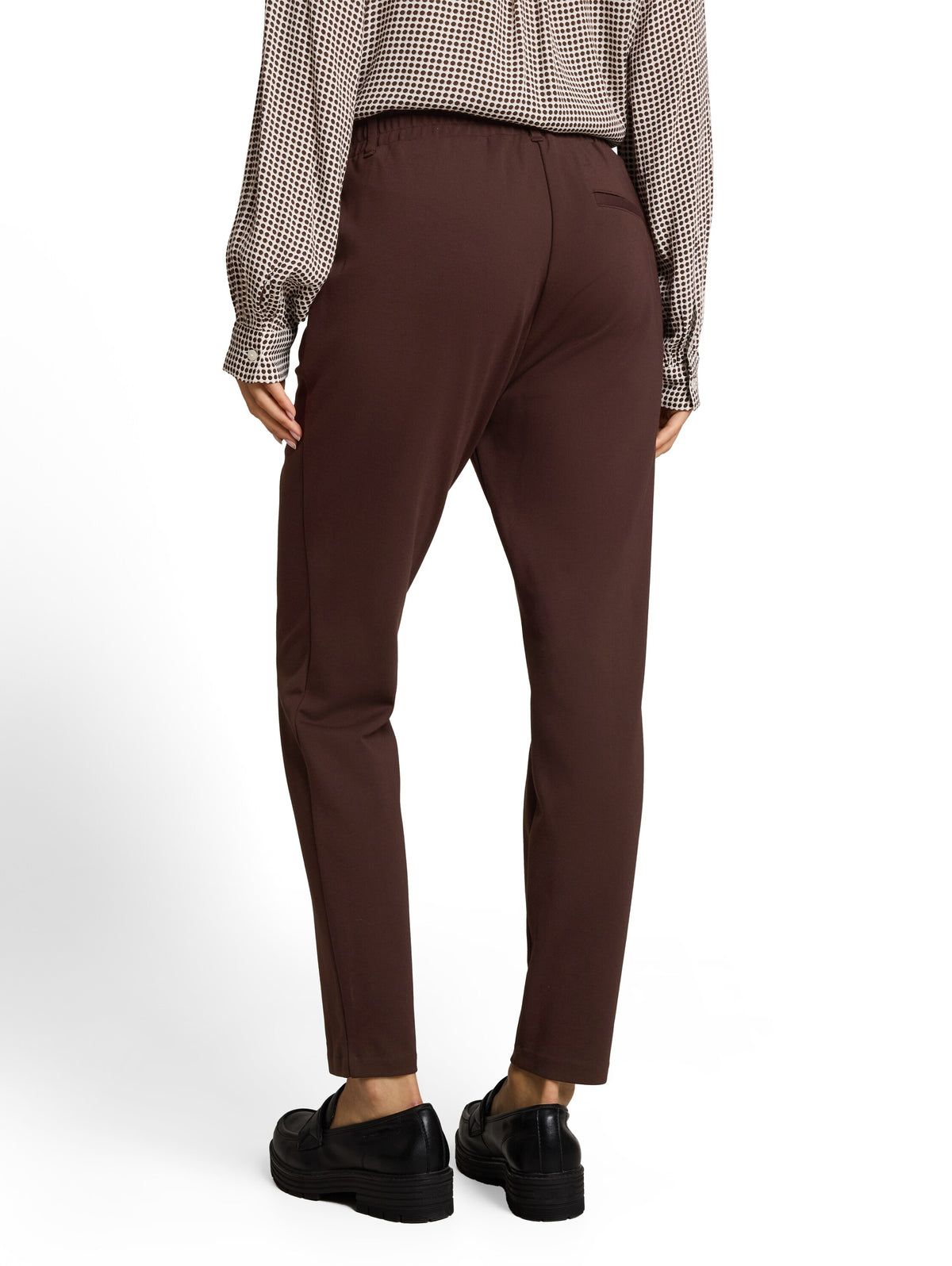 jersey loose fit pants ankle - 1008375