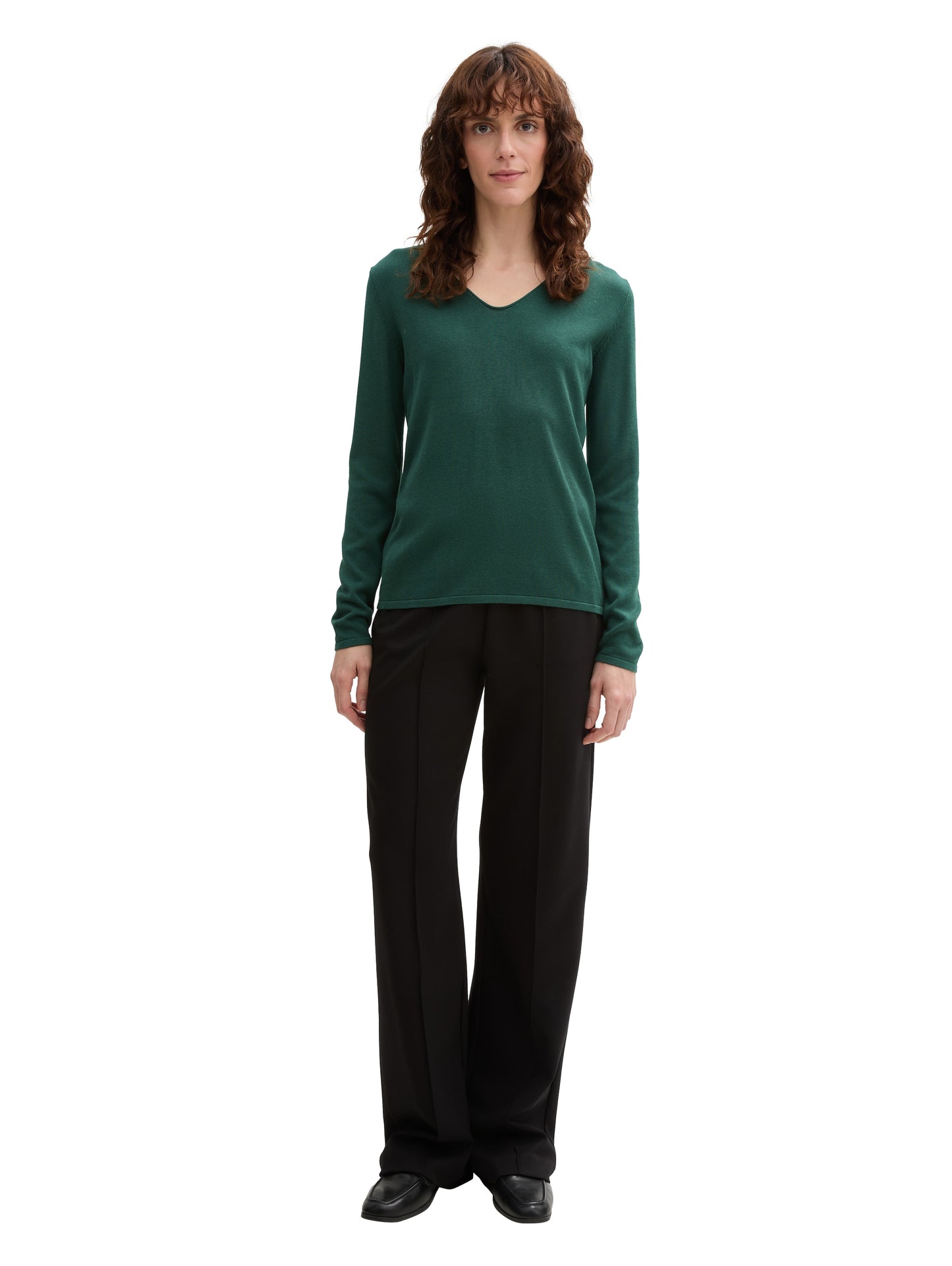 sweater basic v-neck - 1012976