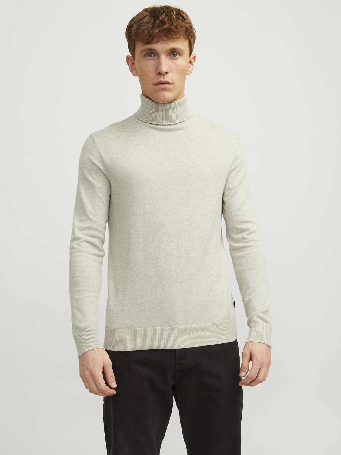 JJEEMIL KNIT ROLL NECK NOOS - 12157417