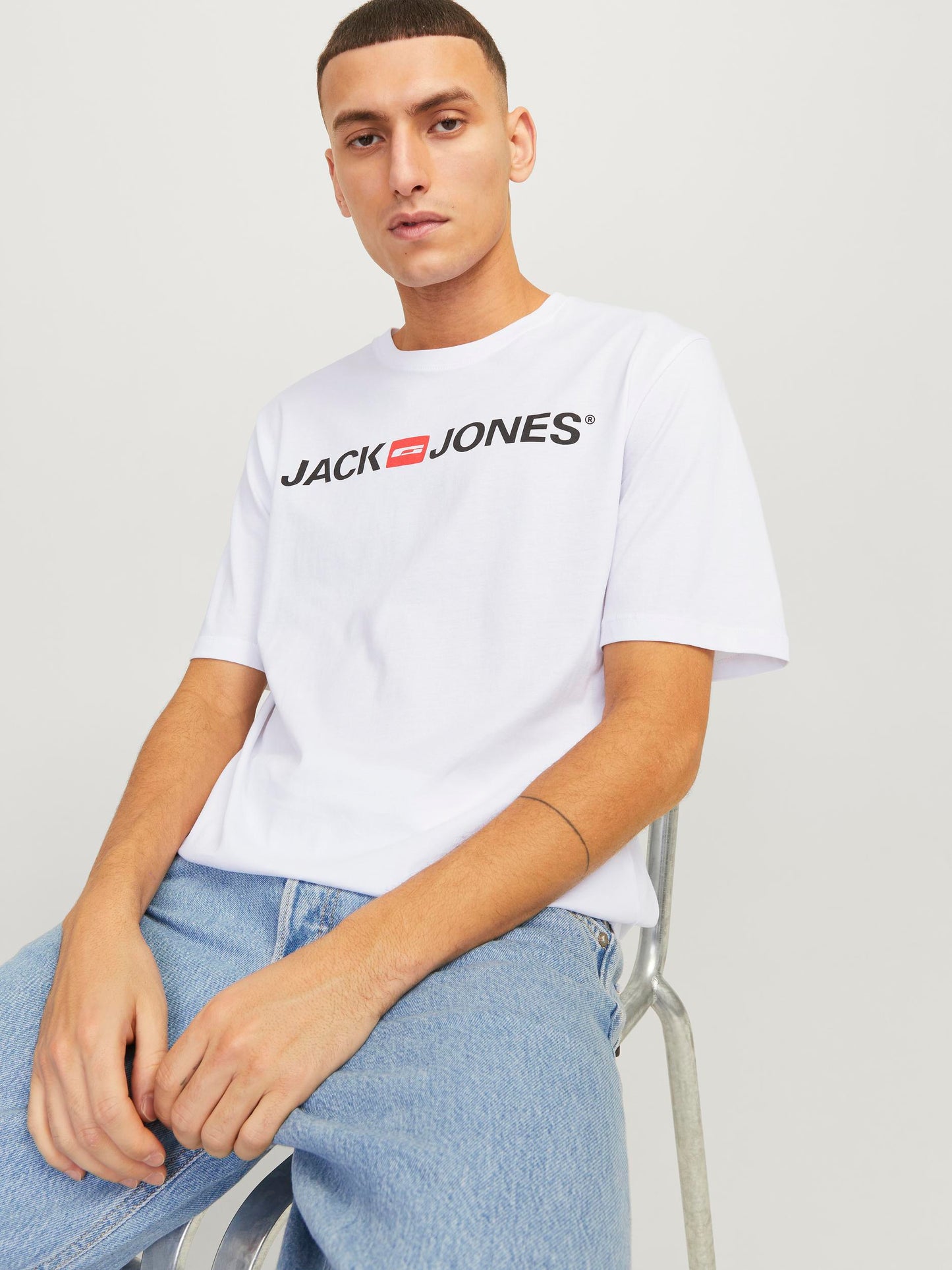 JJECORP OLD LOGO TEE SS O-NECK NOO - 12137126