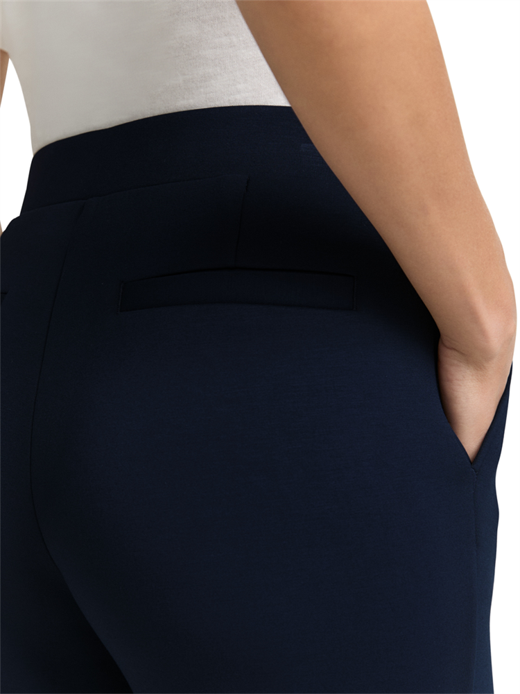 straight leg scuba pants - 1047656