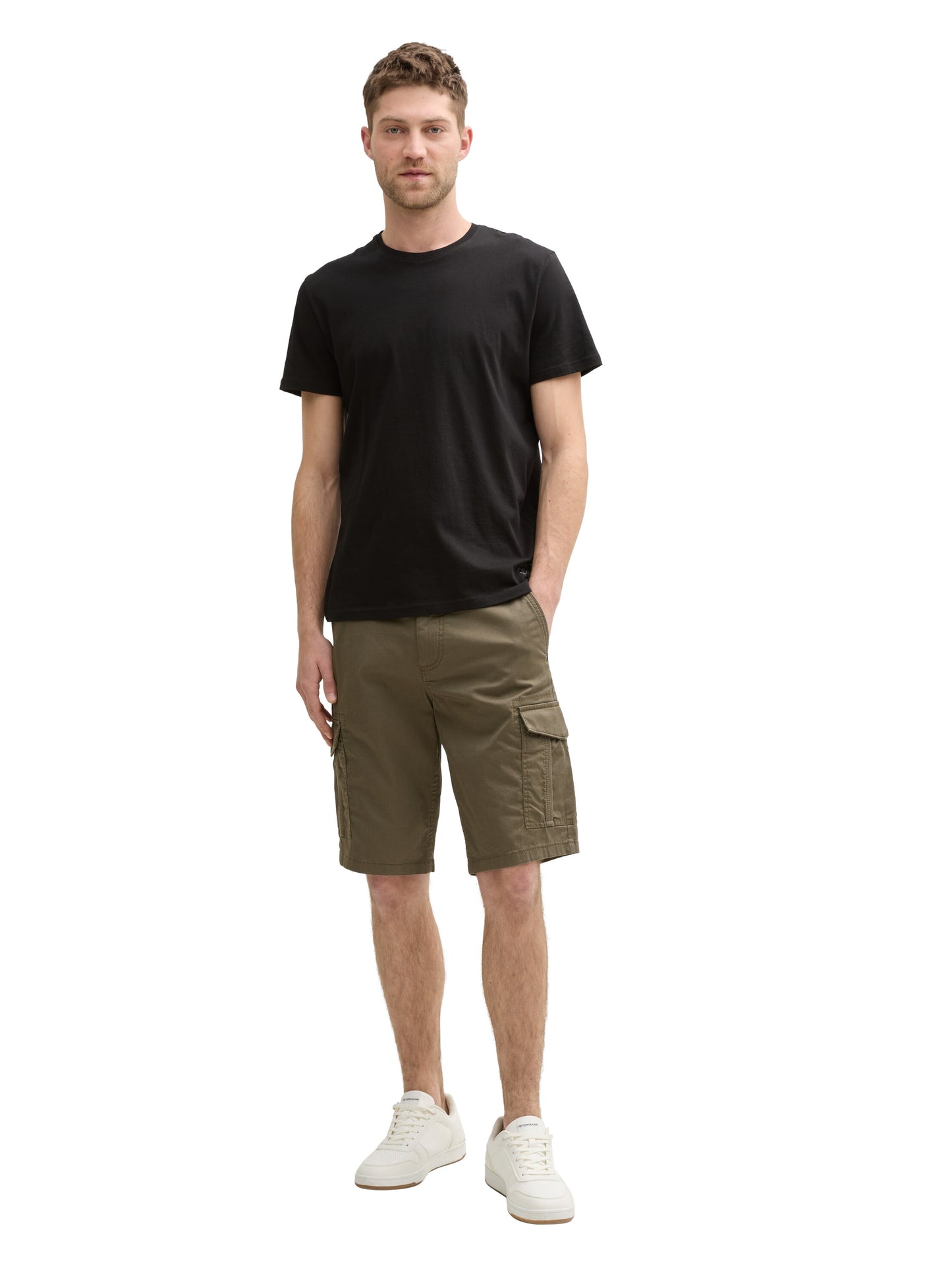 regular printed cargo shorts - 1044709