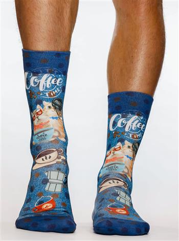 Men Socks COFFEE TIME - 2010-05216-520