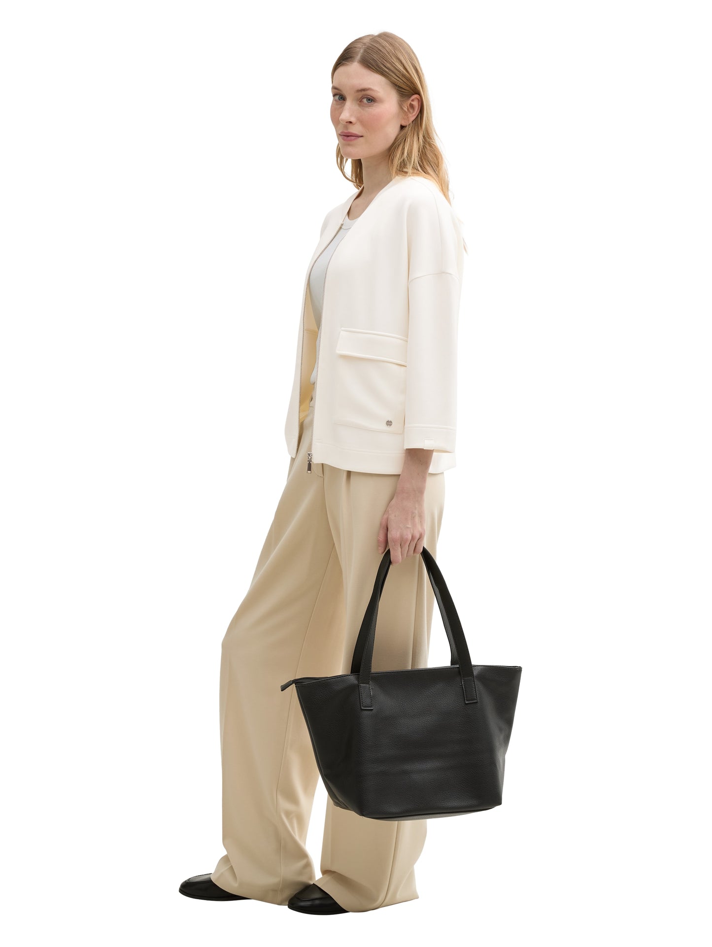 Sweatjacket with cargo pockets - 1045524