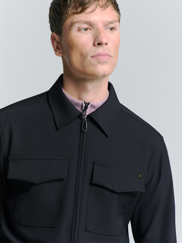 Overshirt Full Zipper Stretch Sedoc - 27510104