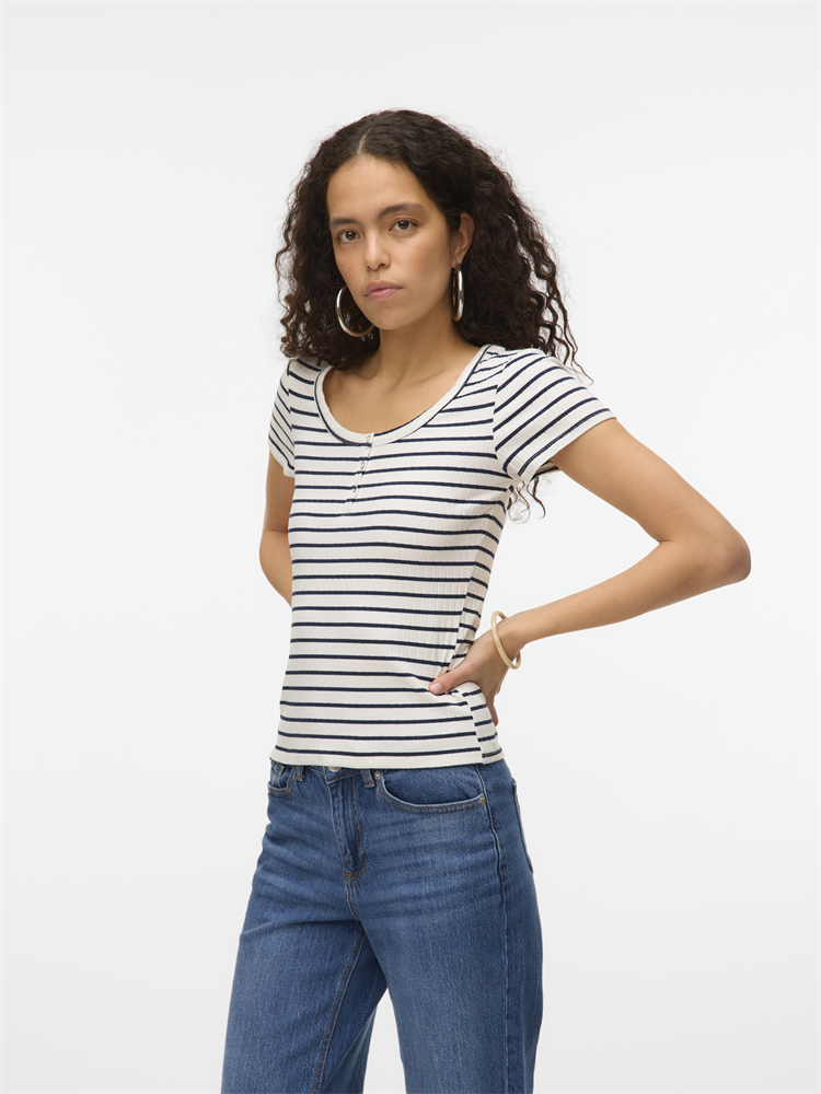 VMSEA SS HENLEY TOP JRS - 10329545