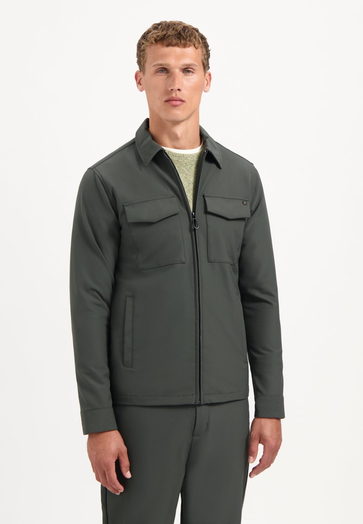 Overshirt Full Zipper Stretch Sedoc - 29510804