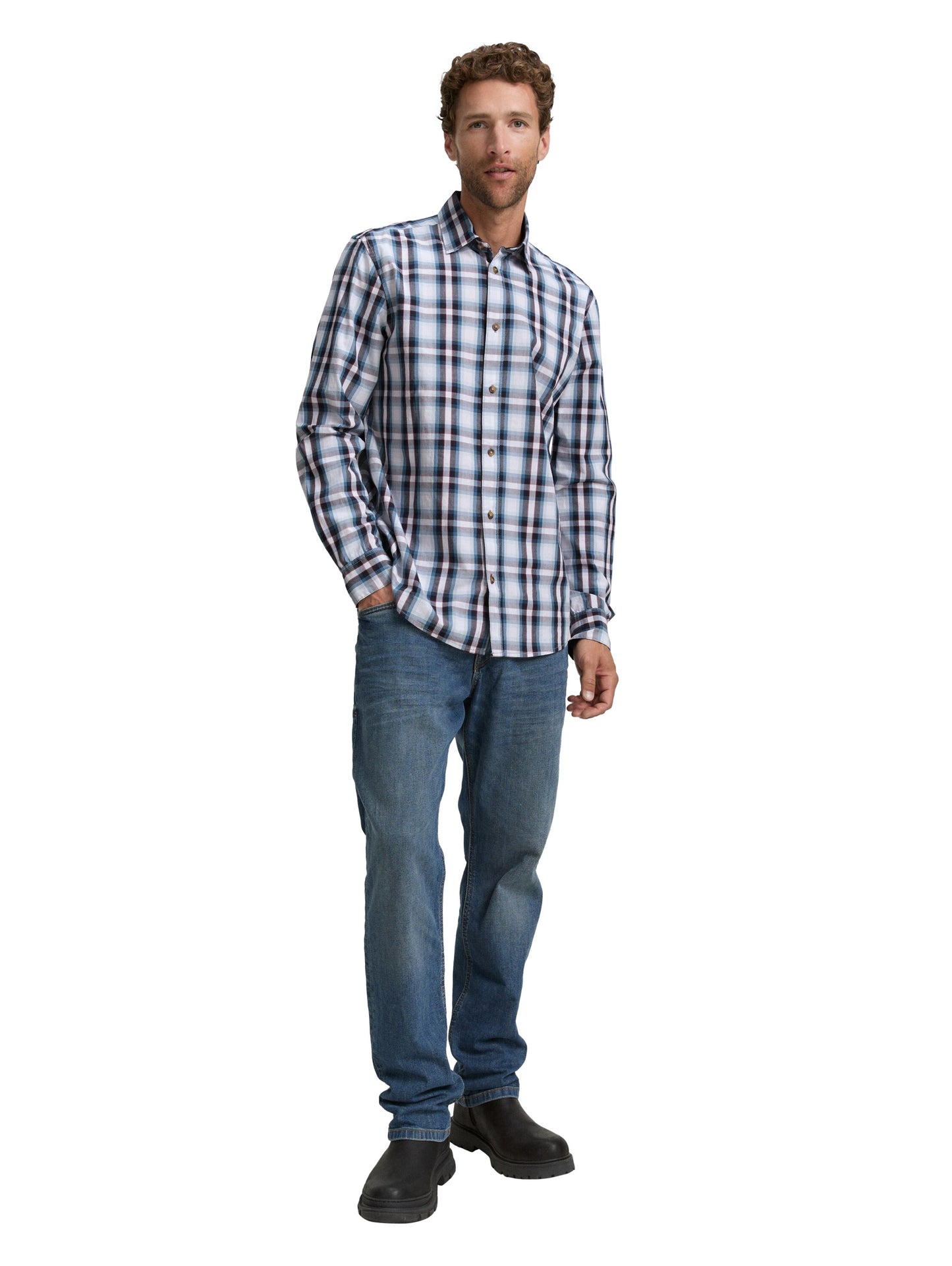 checked shirt - 1047324