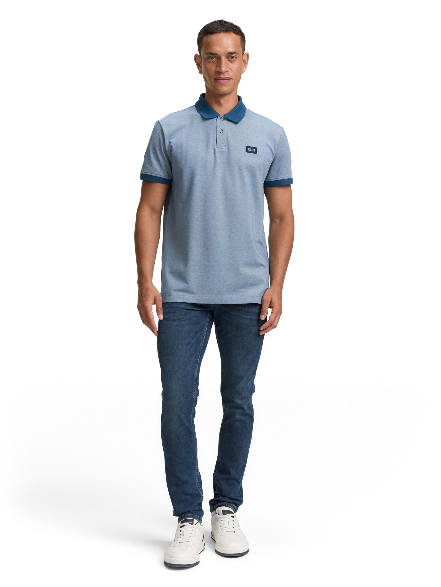 special feature two tone polo - 1047823
