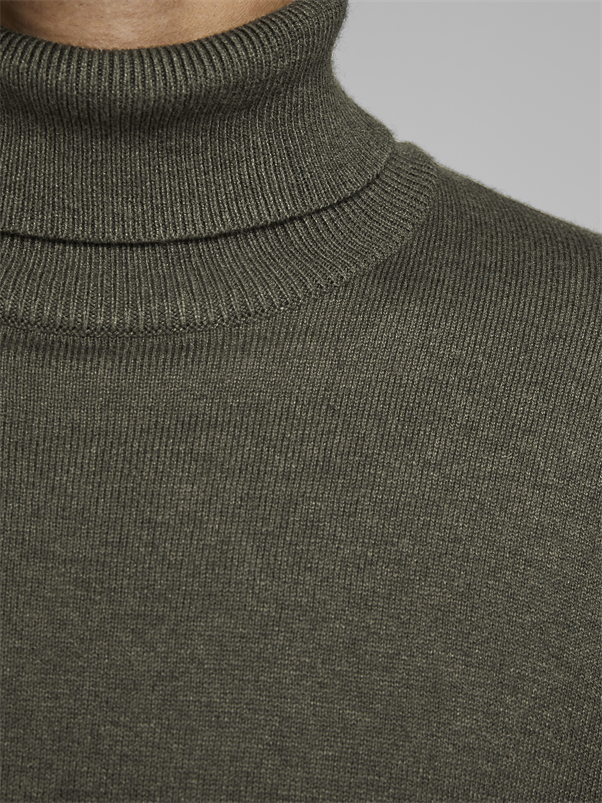 JJEEMIL KNIT ROLL NECK NOOS - 12157417