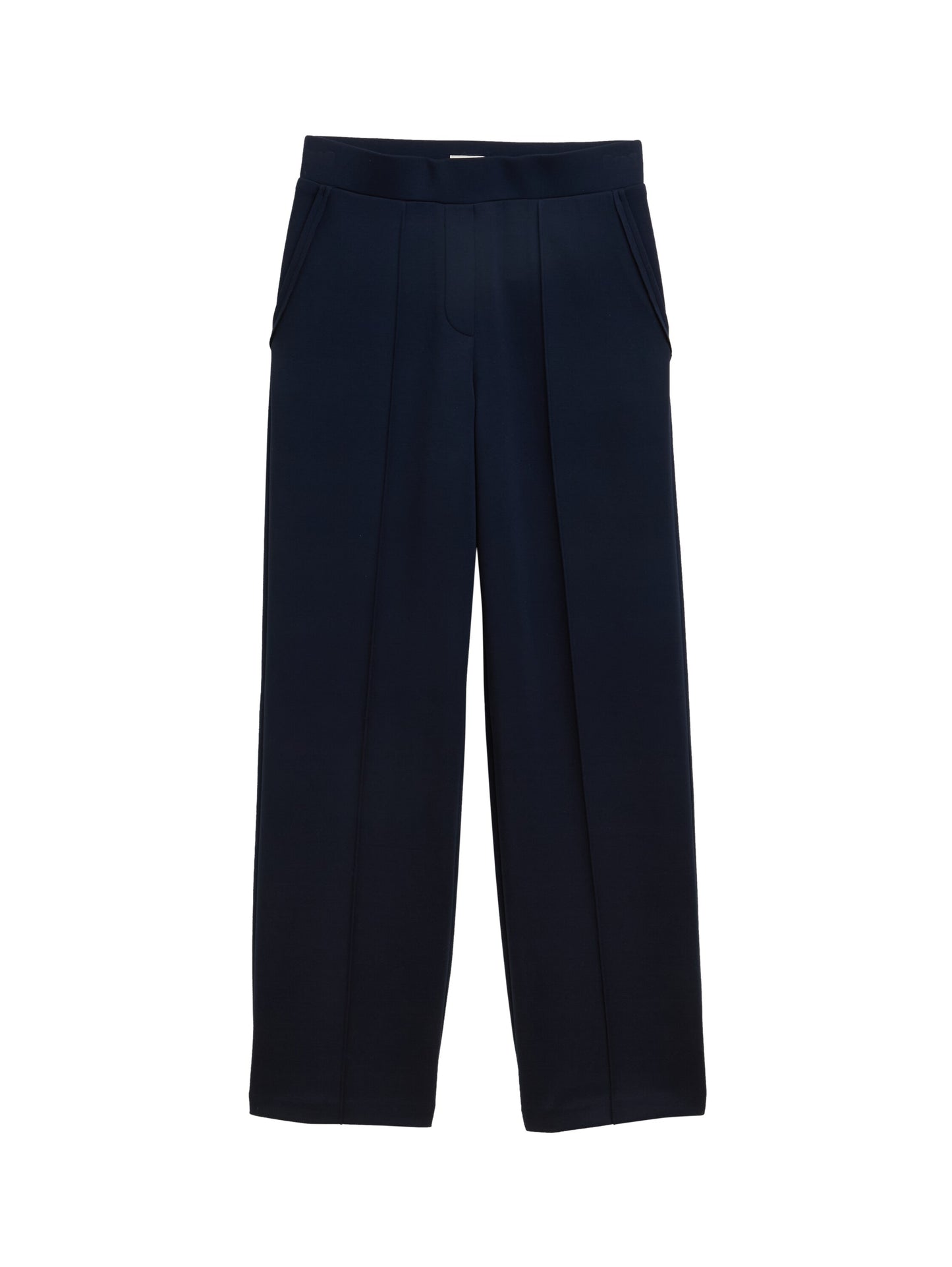 straight leg scuba pants - 1047656
