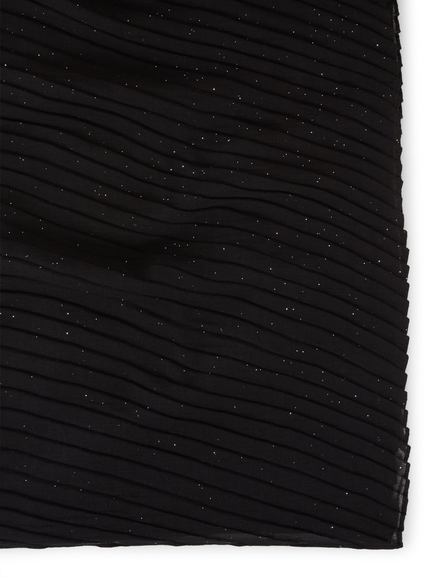 plissee scarf with glitter - 1048657