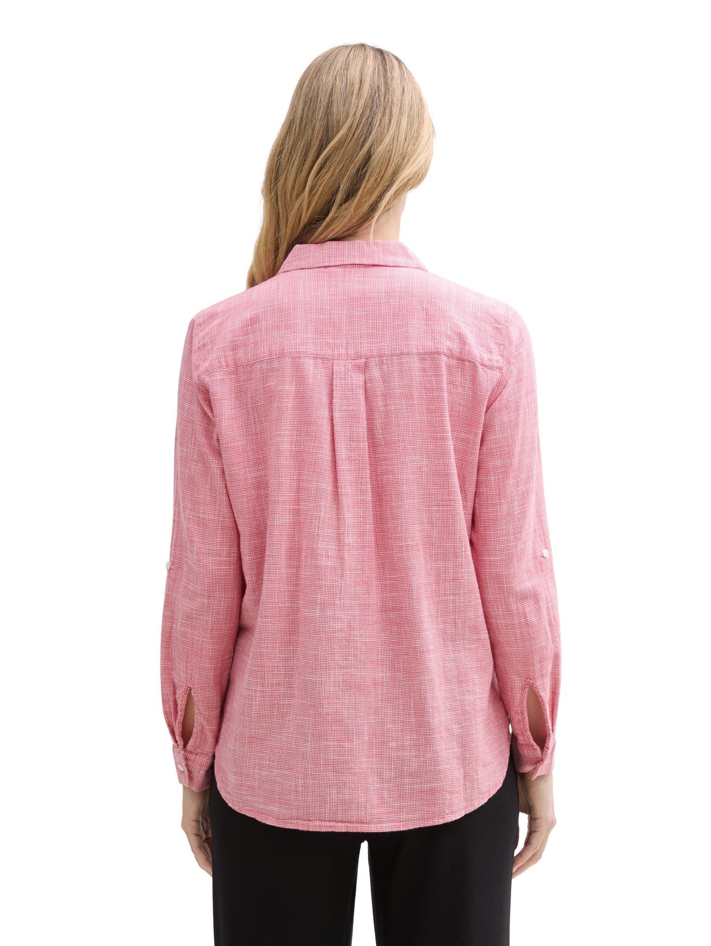 blouse with slub structure - 1035247