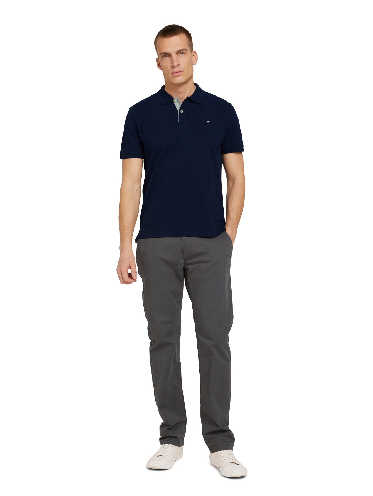 basic polo with contrast - 1027713