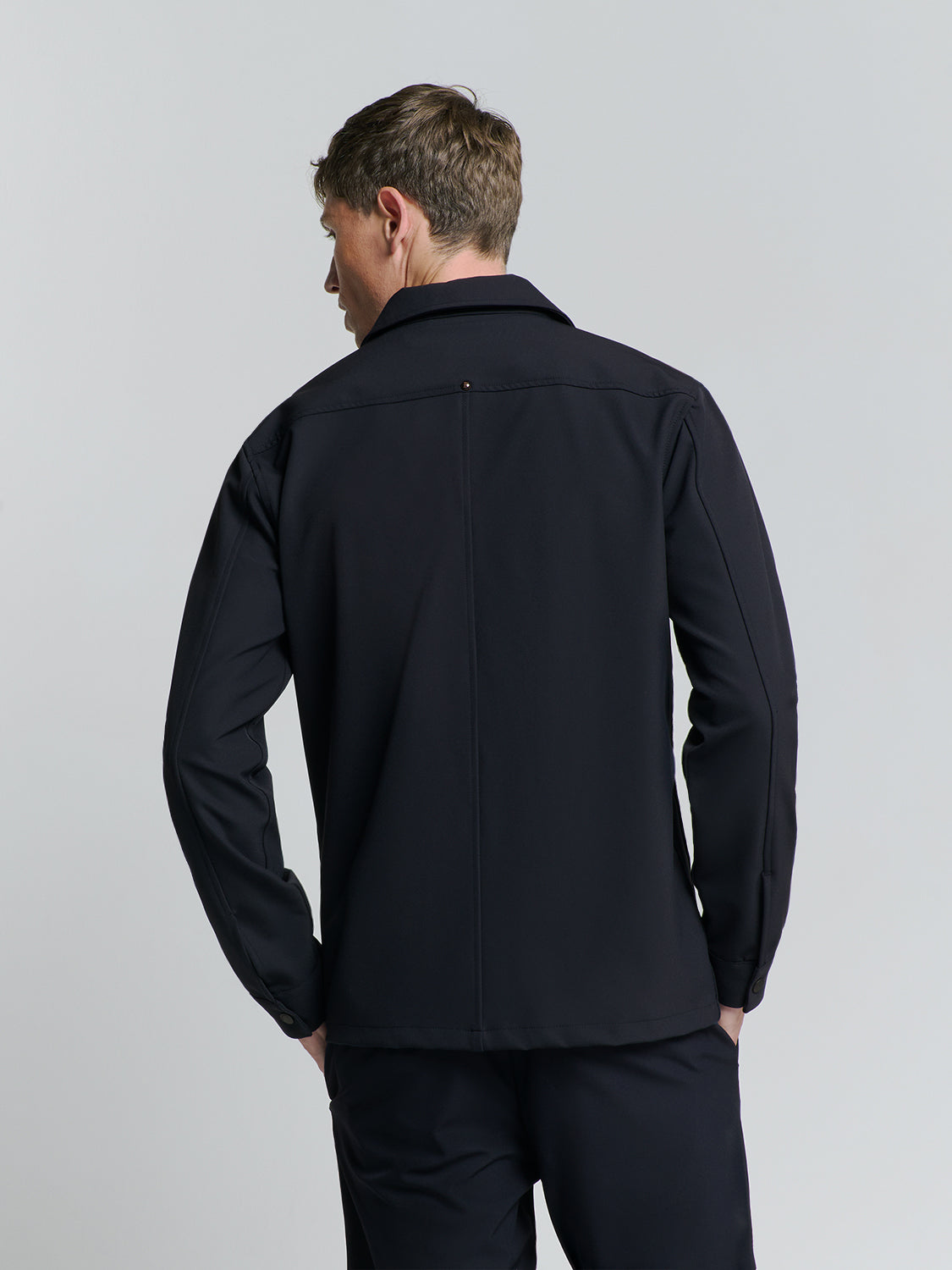 Overshirt Full Zipper Stretch Sedoc - 27510104