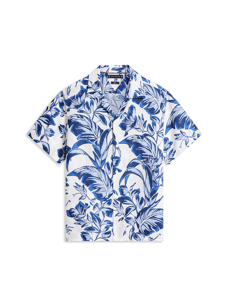 LINEN FLORAL AOP SS RF 1/2 - MW0MW42403
