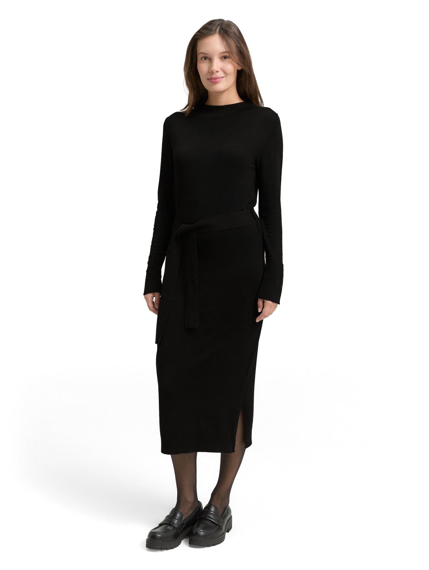 dress knit with belt - 1049186