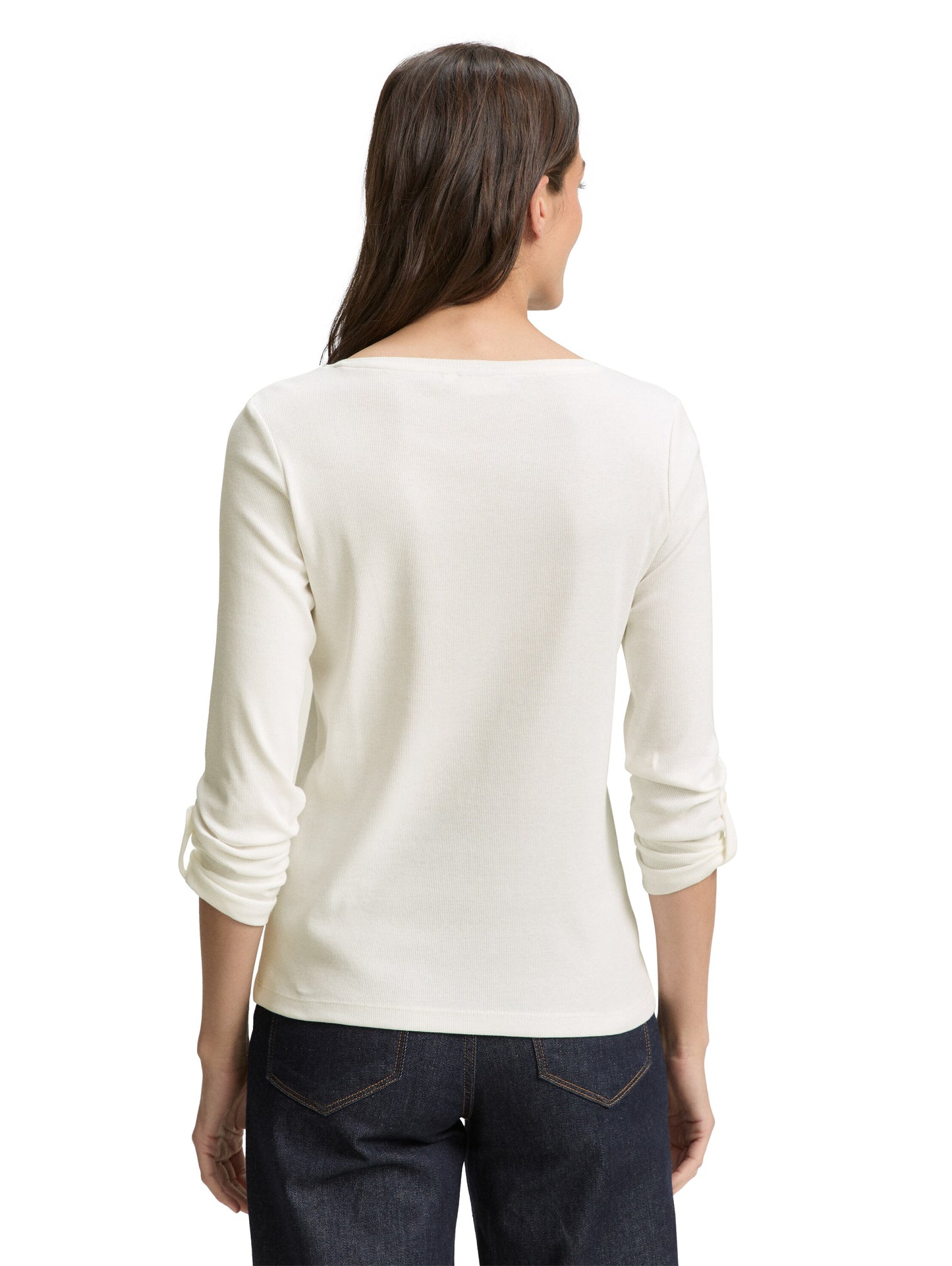 T-shirt stripe henley - 1024036