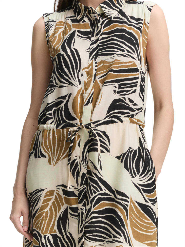 dress with shirt collar - 1046477