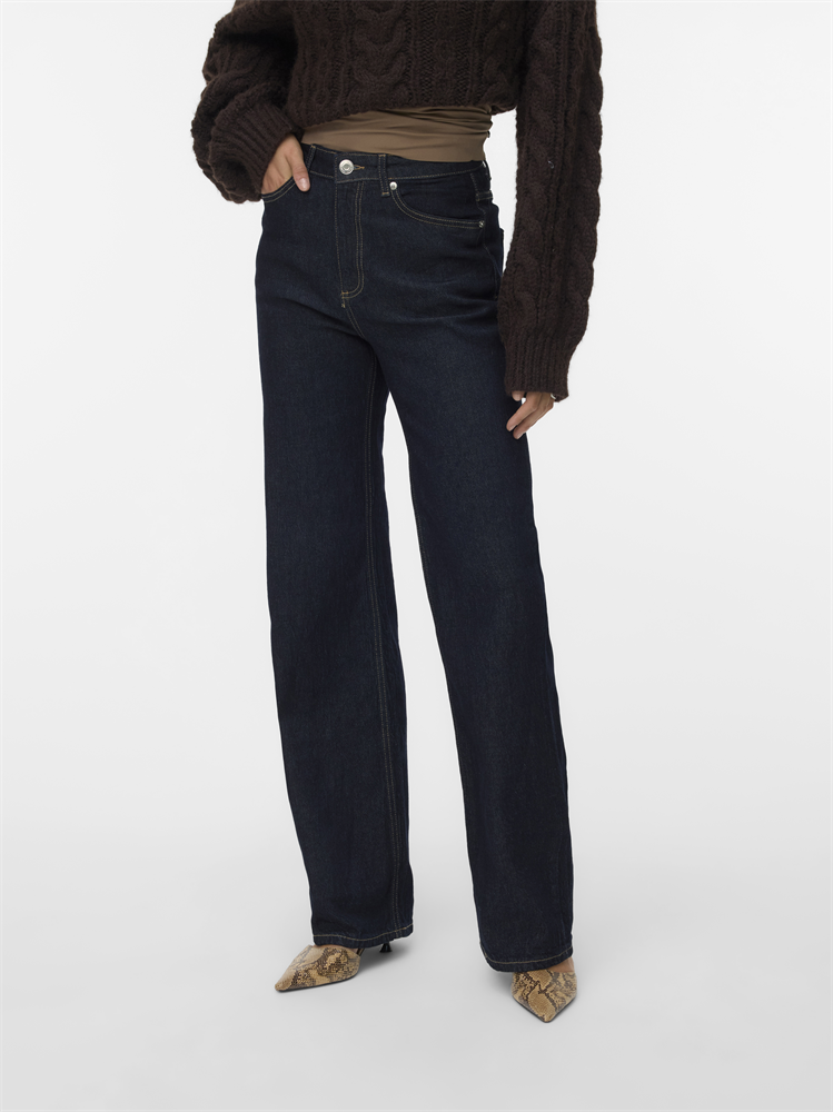 VMTESSA HR WIDE JEANS RA369 GA NOOS - 10297608