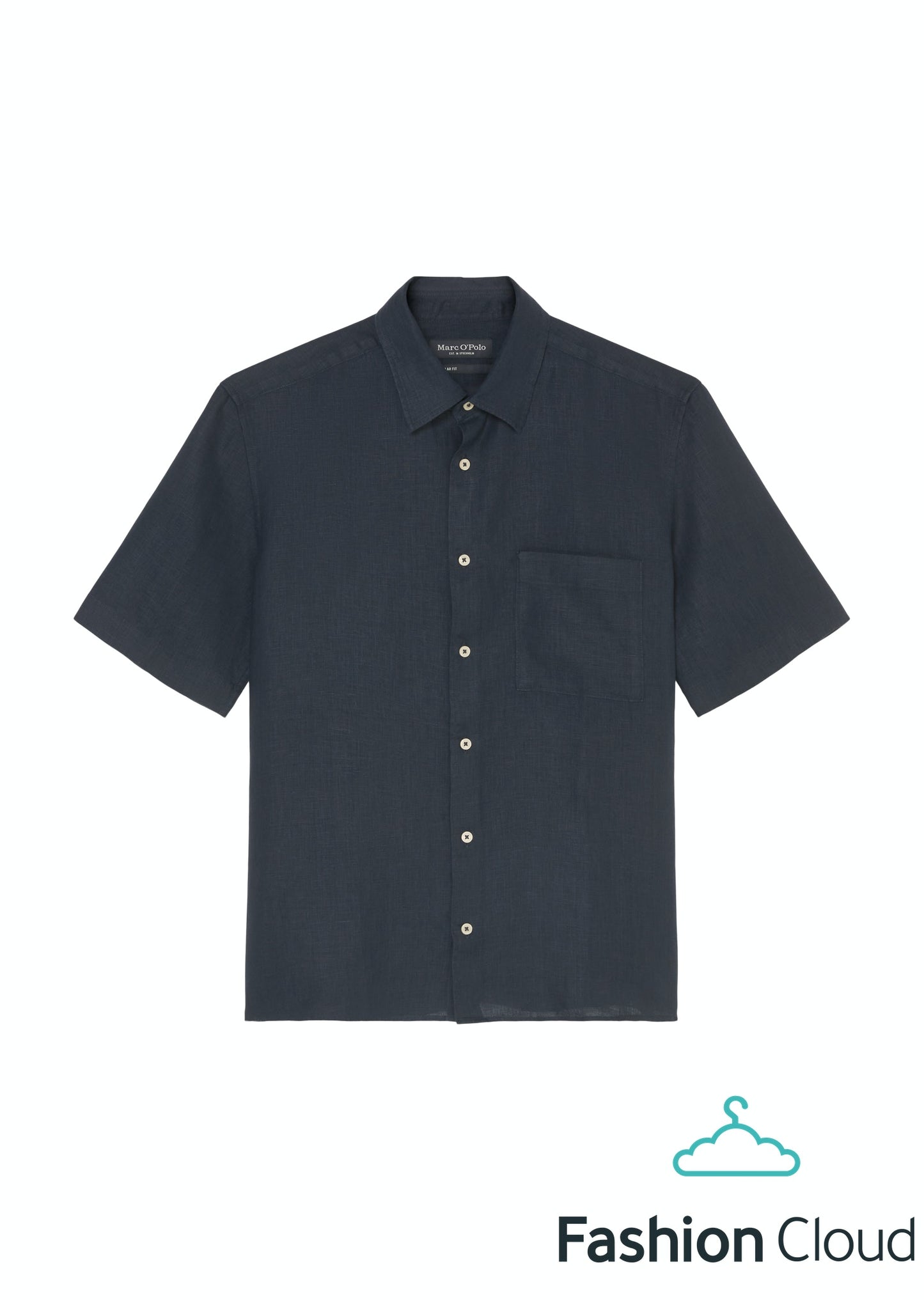 Kent collar, short sleeves, one rec - M23742841002