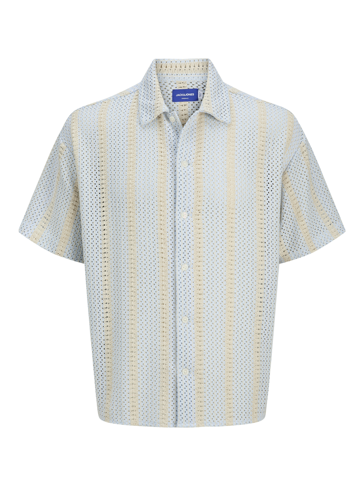 JORBELLAGIO CROCHET SHIRT SS SN - 12277295