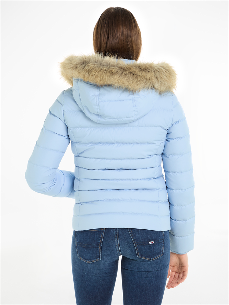 TJW BASIC HOODED DOWN JACKET - DW0DW08588