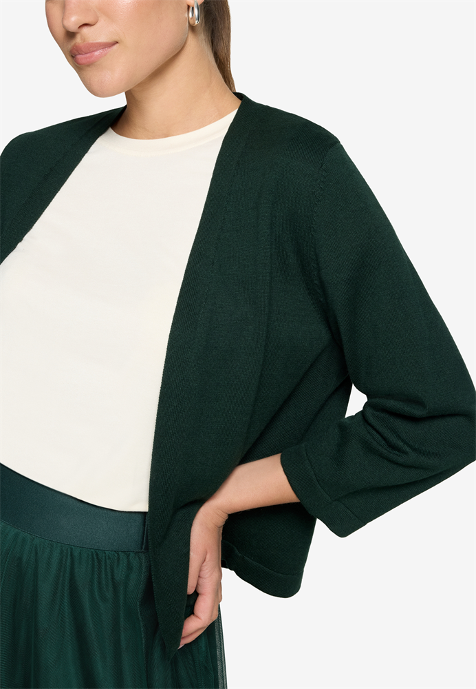 Strickjacke Kurz 3/4 Arm - 110-10003916