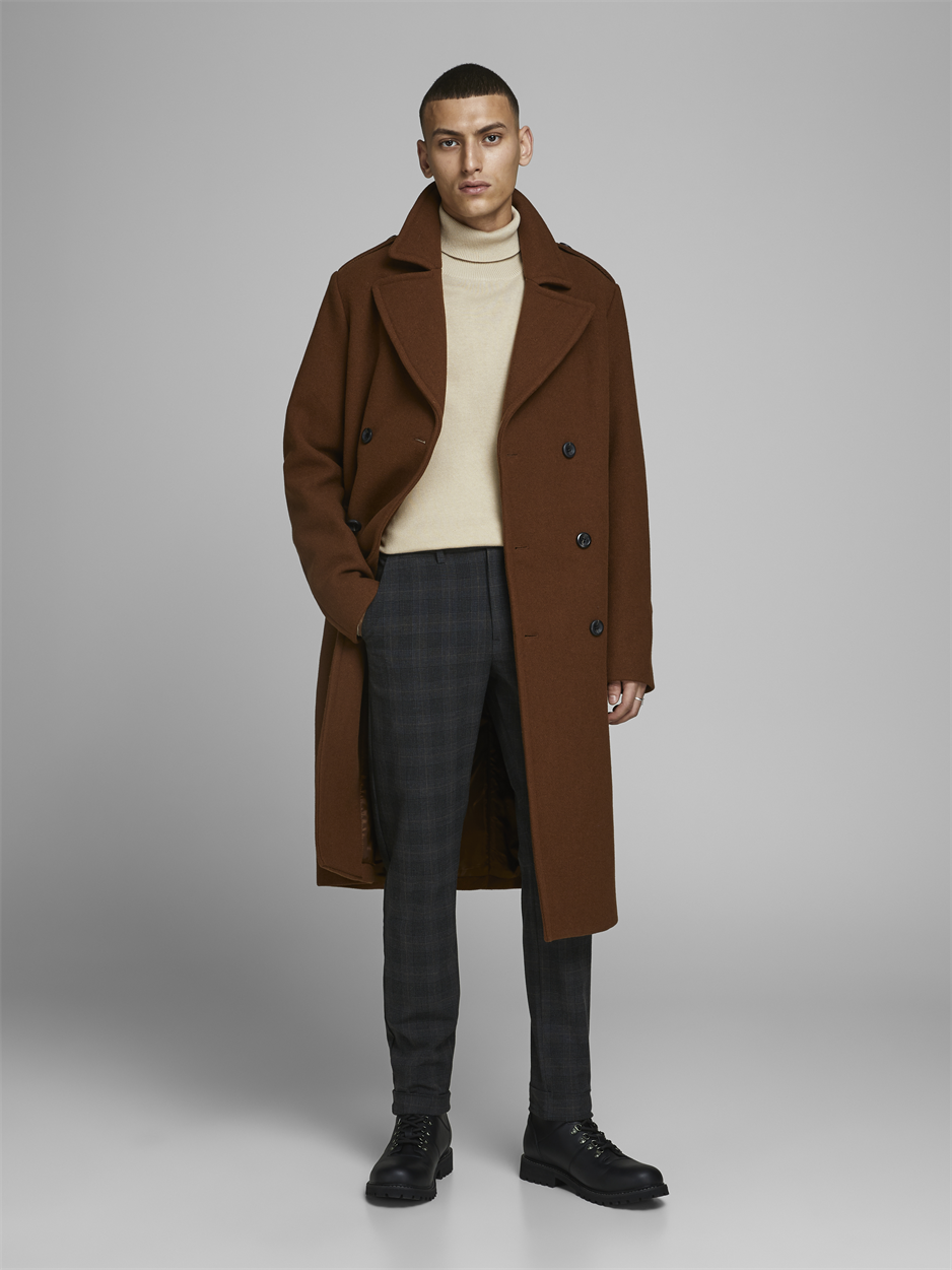 JJEEMIL KNIT ROLL NECK NOOS - 12157417