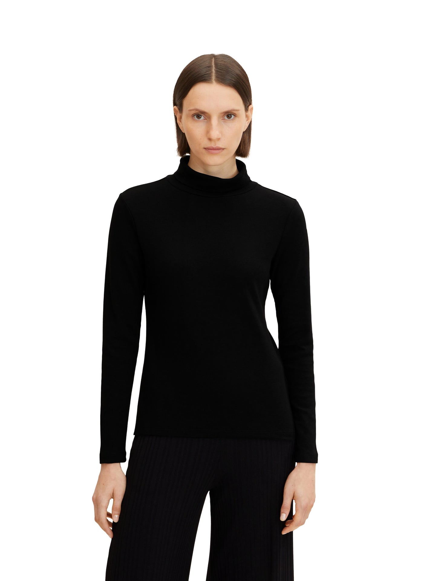 roll neck T-shirt - 1032700