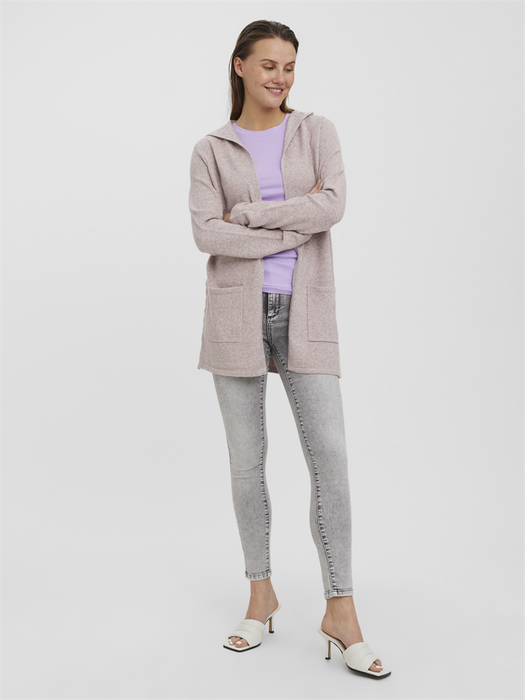 VMDOFFY LS OPEN HOOD CARDIGAN GA NO - 10235948
