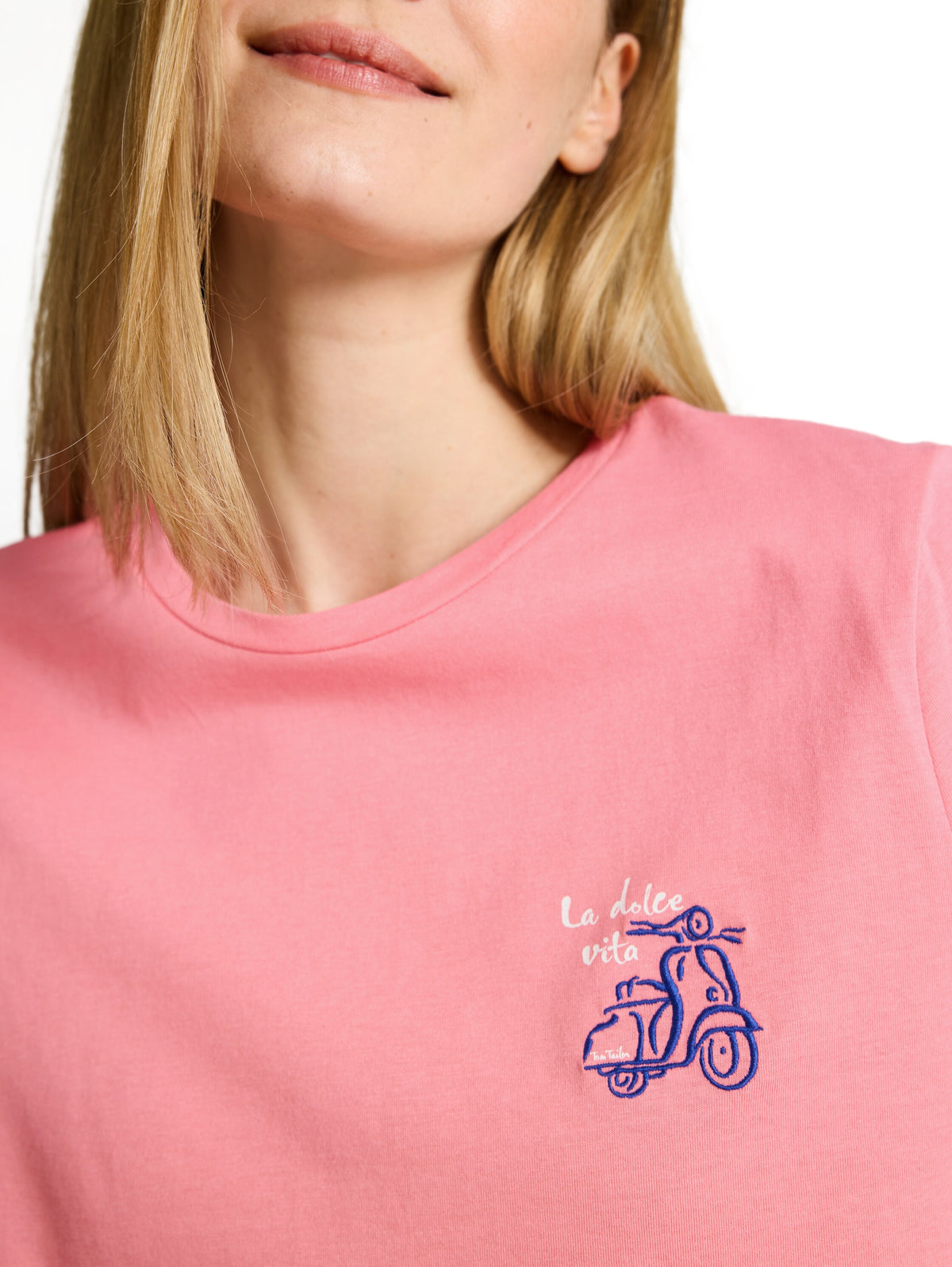 T-shirt basic crew neck print - 1050414