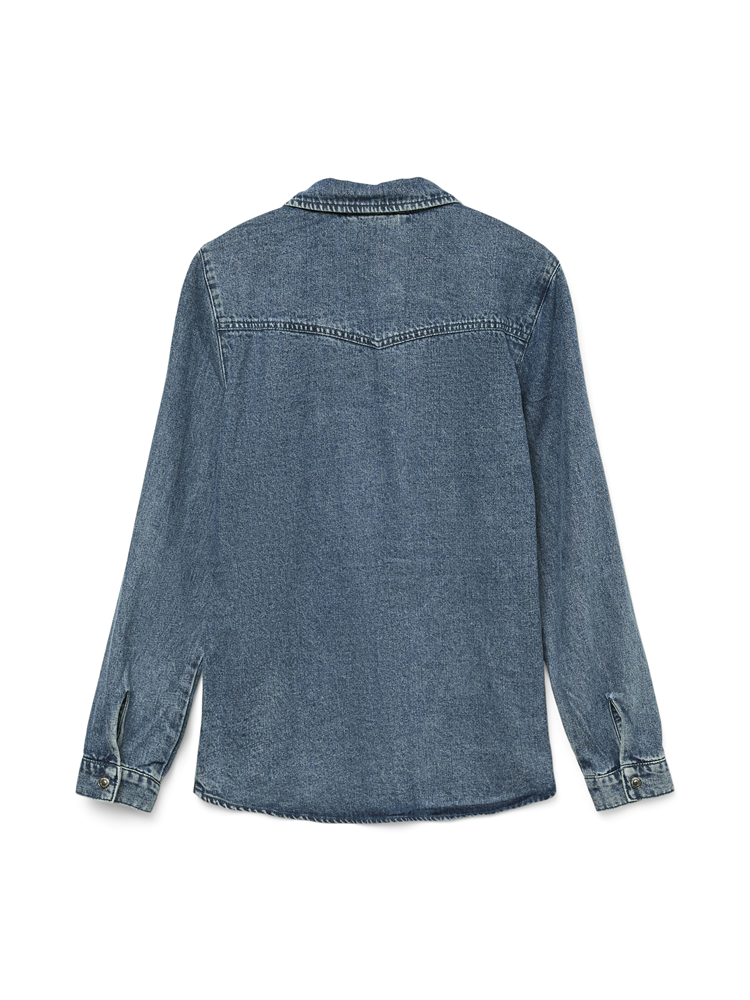 VMJENNIE LS DENIM SHIRT MIX GA NOOS - 10313726