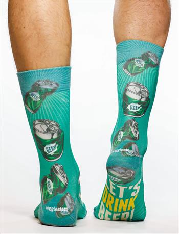 Men Socks LETS DRINK BEER I - 2010-05206-502