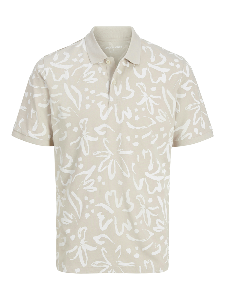 JJJEFF MONOCHROME AOP POLO SS - 12269236