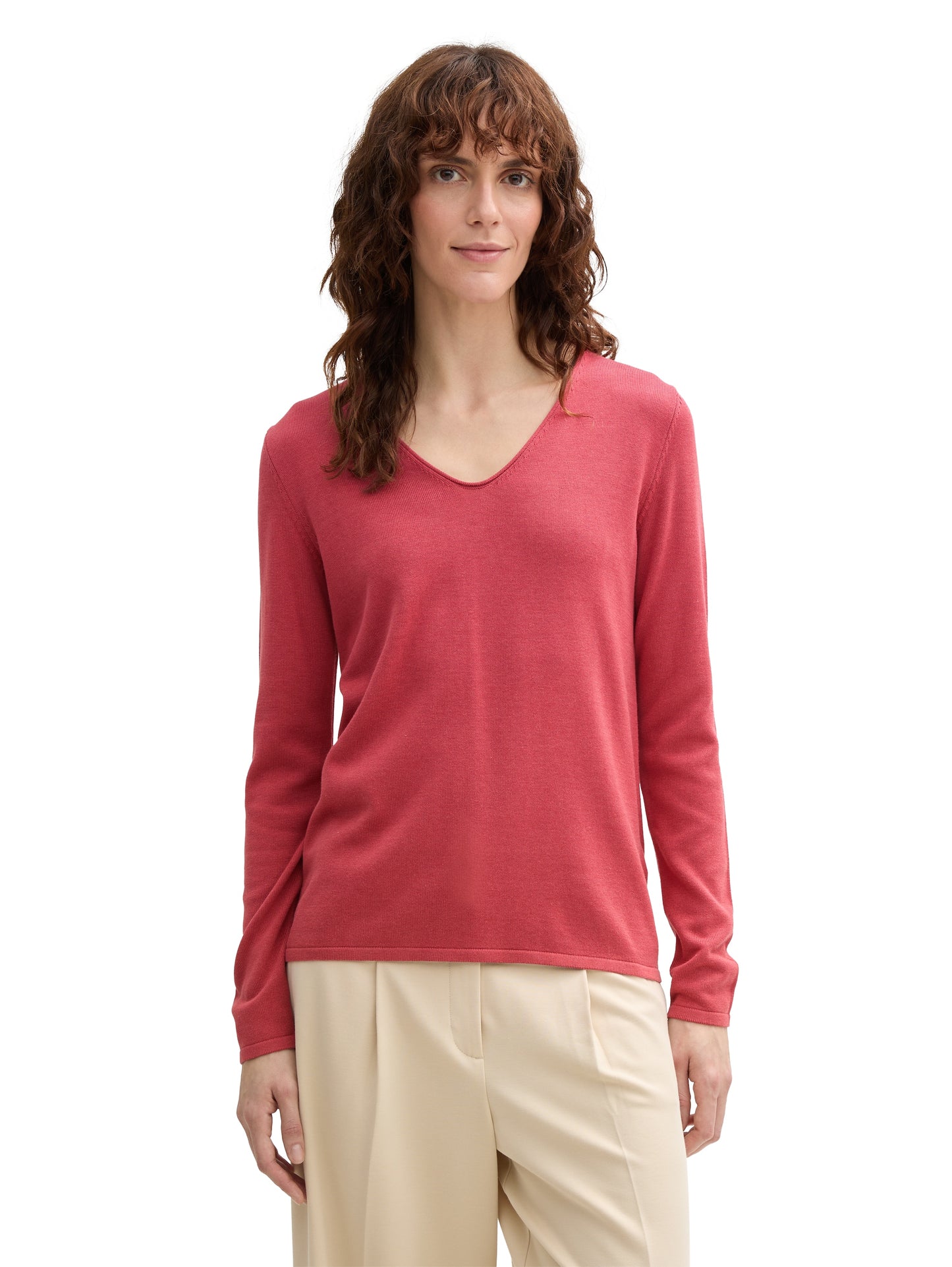 sweater basic v-neck - 1012976