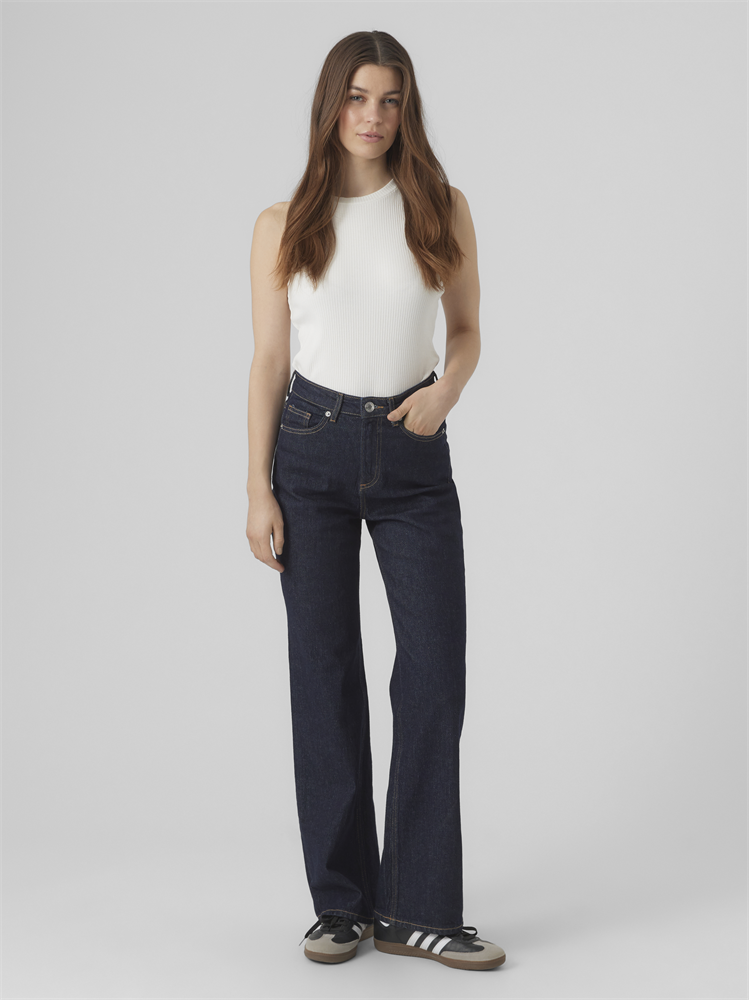 VMTESSA HR WIDE JEANS RA369 GA NOOS - 10297608