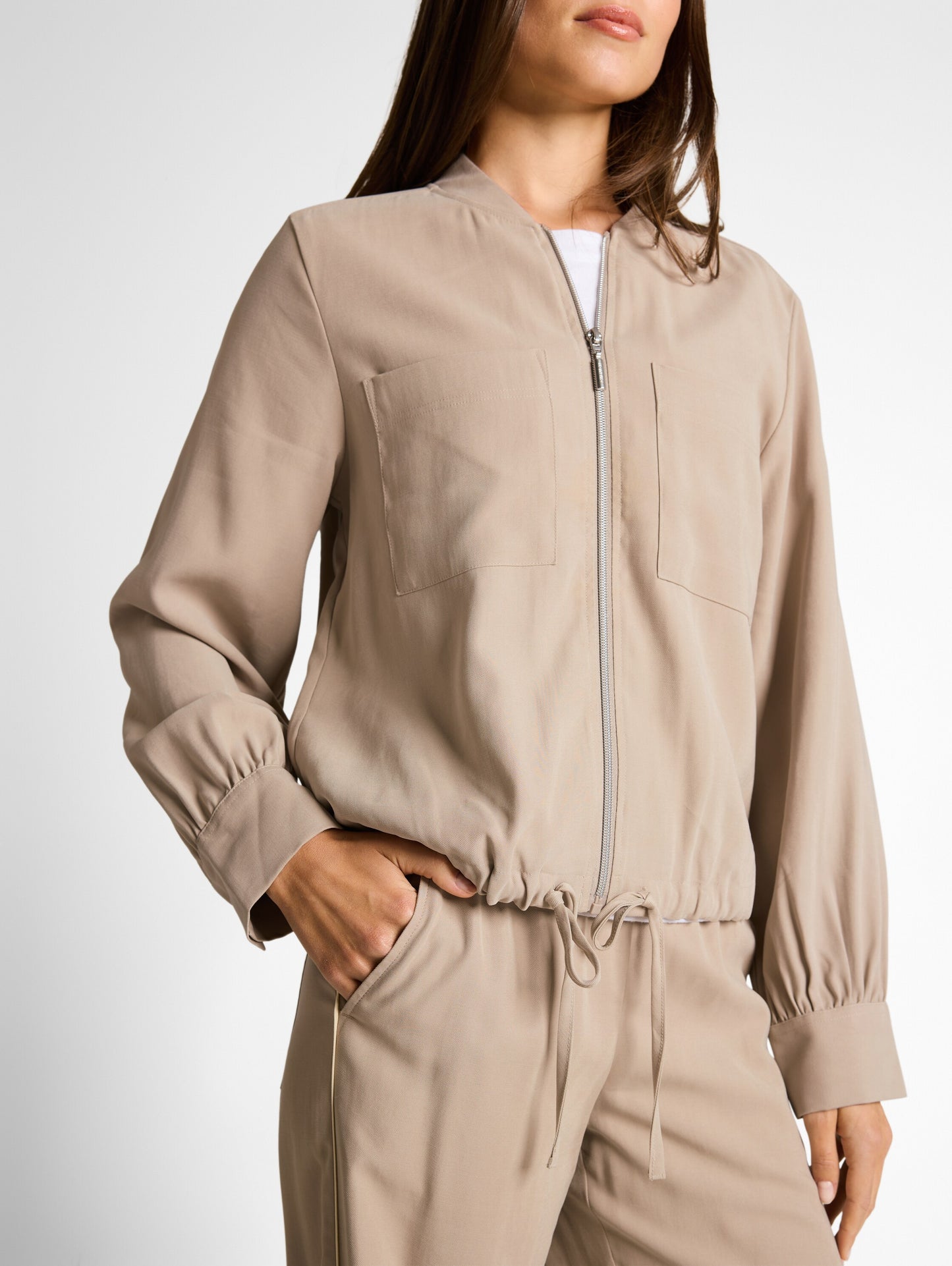 blazer fluent bomber jacket - 1049776