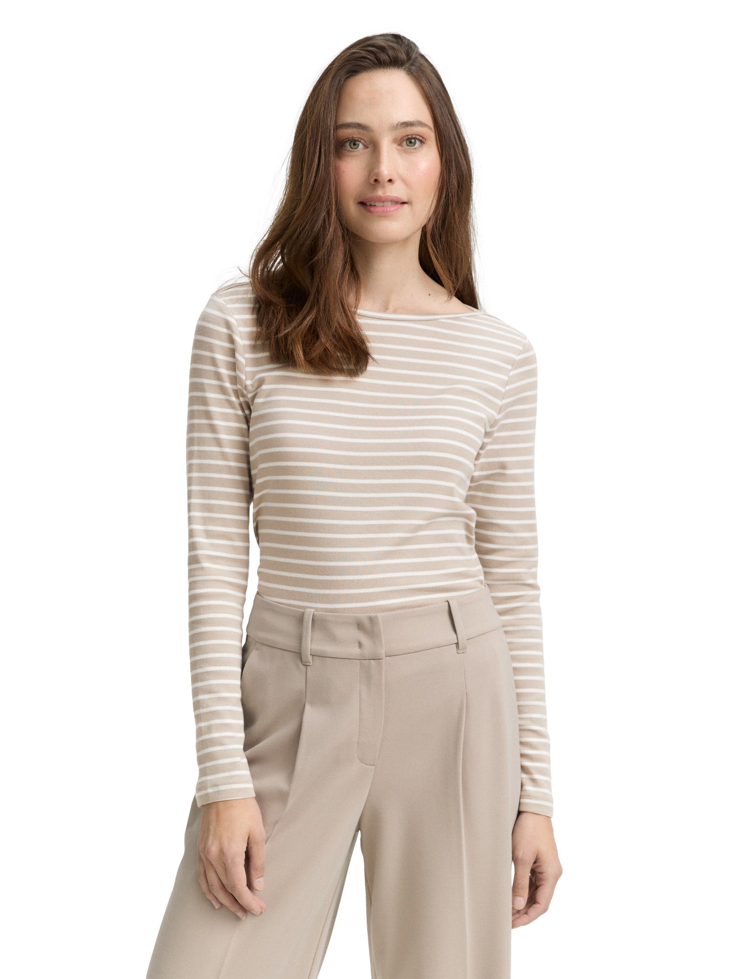 T-shirt striped boatneck - 1047730