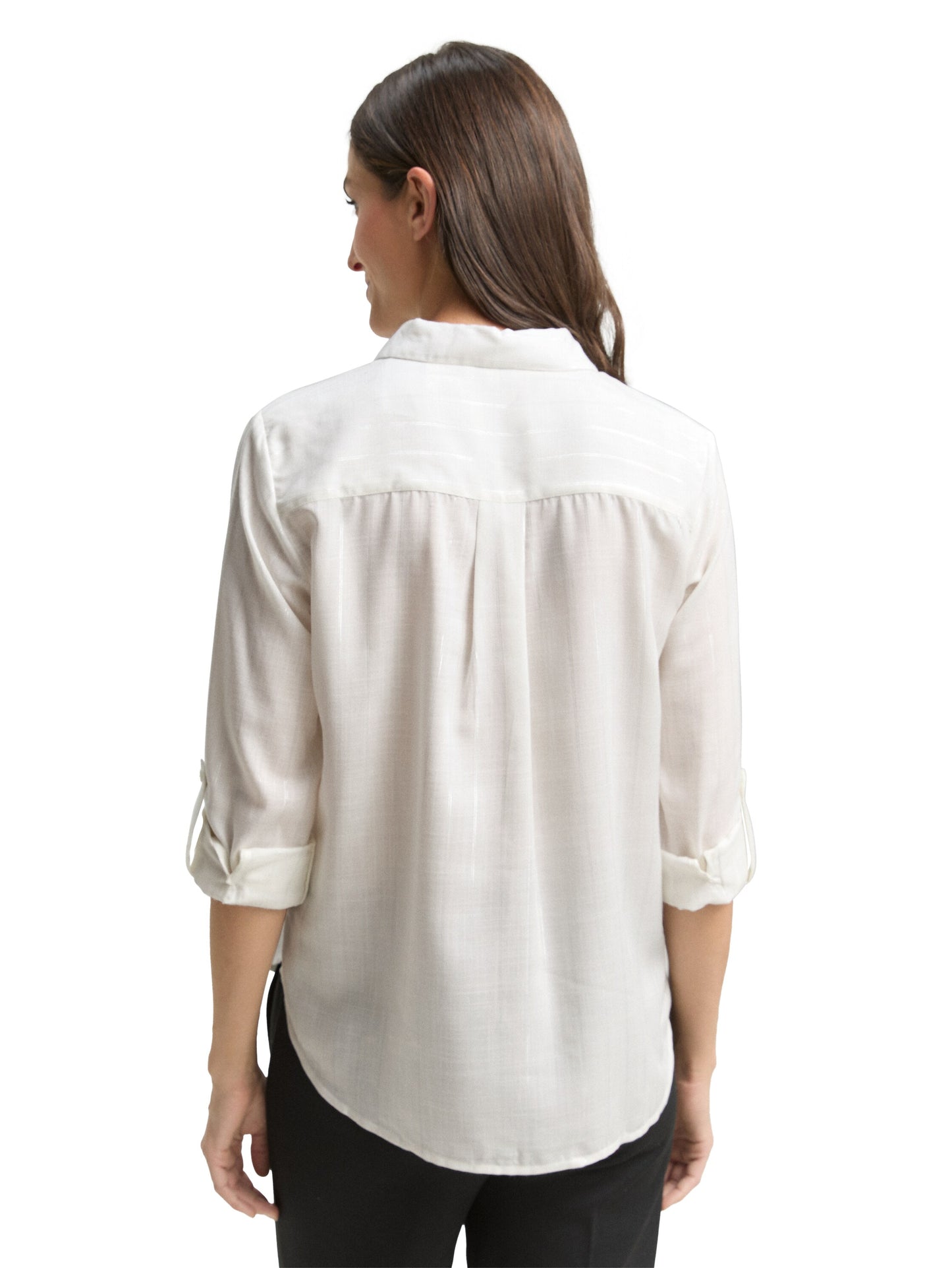 blouse with lurex stripe - 1048687