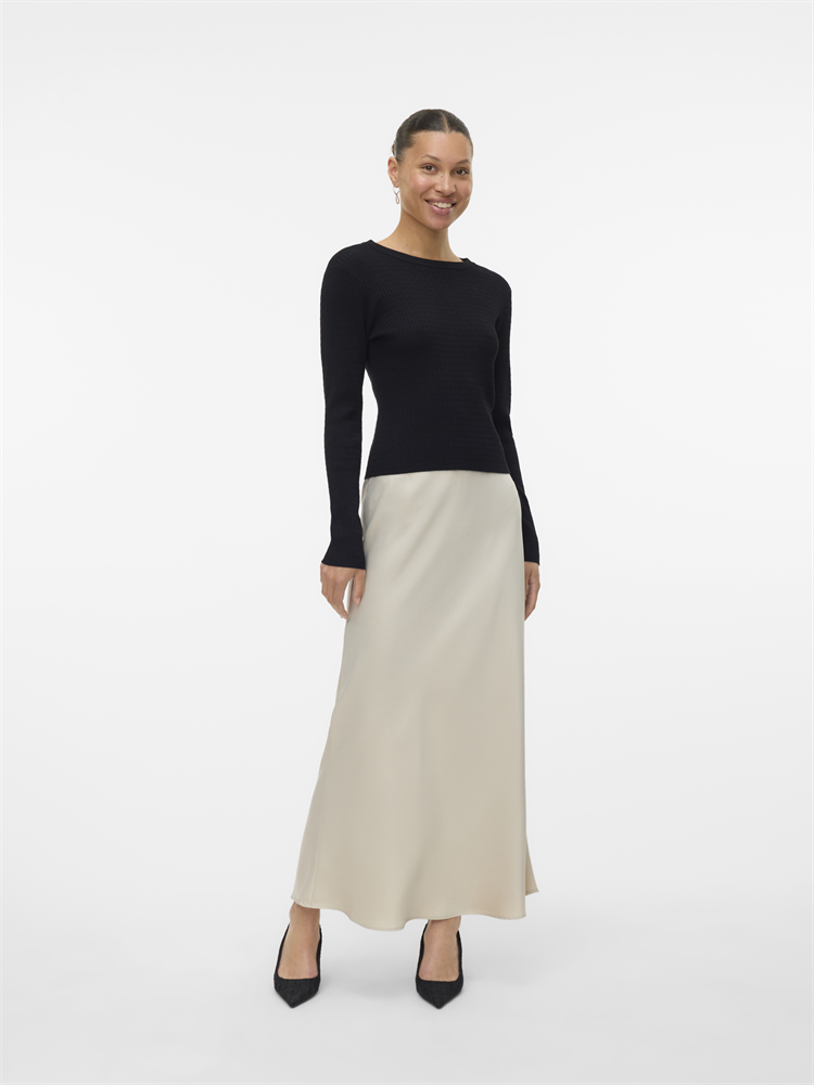 VMSILJE LS O-NECK CABLE PULLOVER - 10331852
