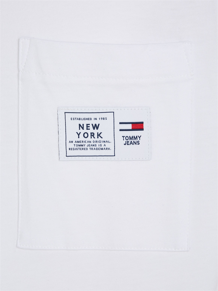 TJM CLSC LABEL RINGER TEE - DM0DM16317